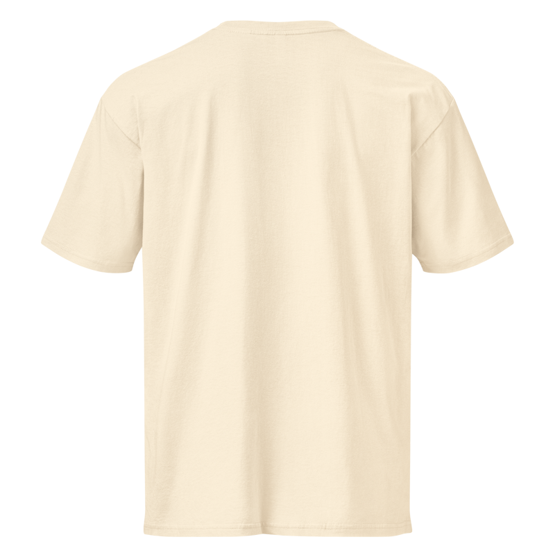 Cave Tangi Tee — Cream - View 1