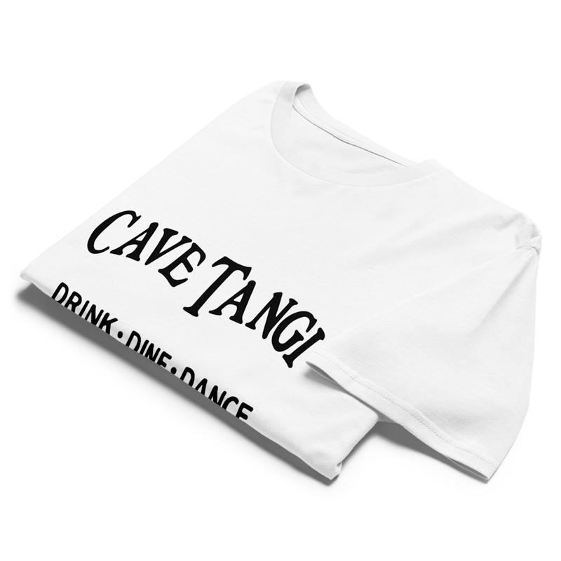 Cave Tangi Tee — White - View 4
