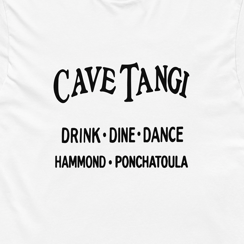 Cave Tangi Tee — White - View 5