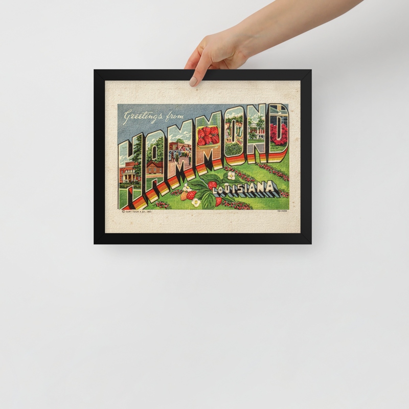 Greetings from Hammond — 11"×14" - View 1