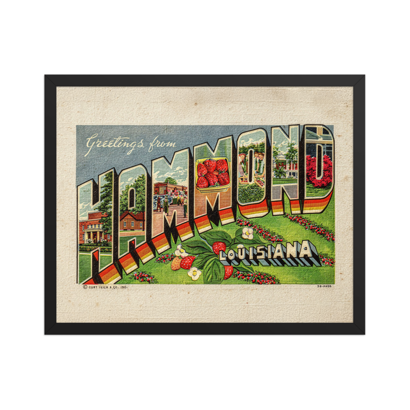 greetings-from-hammond-16x20 product image