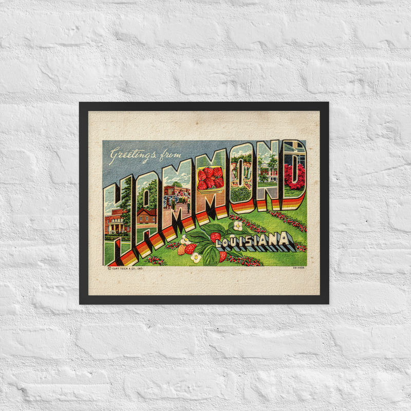 Greetings from Hammond — 16"×20" - View 2