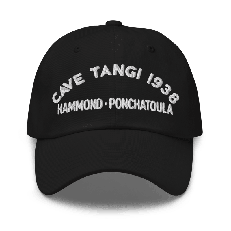 Cave Tangi Dad Hat Black