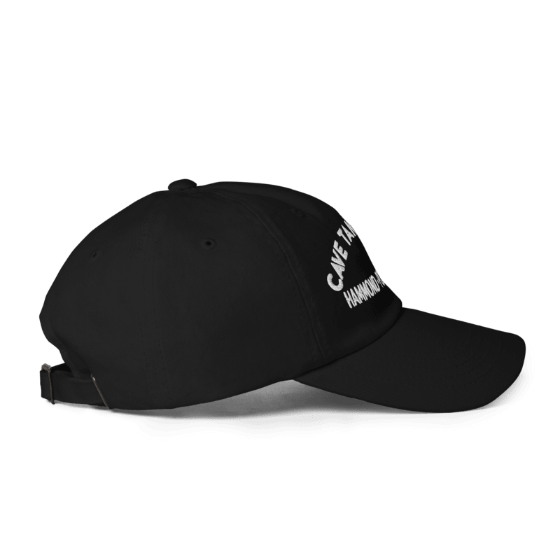 Cave Tangi Dad Hat Black - Detail