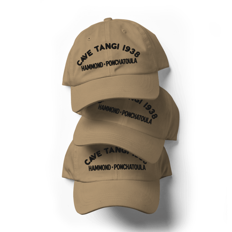 Cave Tangi Dad Hat Khaki - Angle