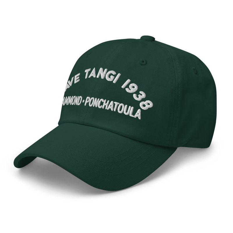 Cave Tangi Dad Hat — Forest - View 4