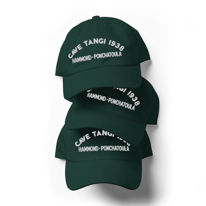 Cave Tangi Dad Hat — Forest - View 5