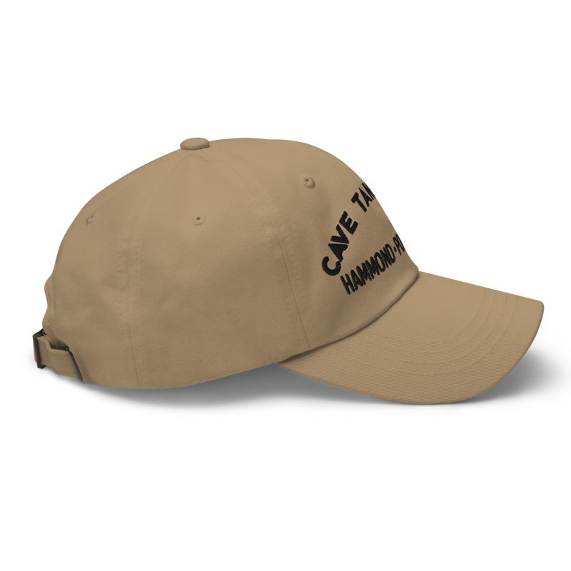 Cave Tangi Dad Hat — Khaki - View 3