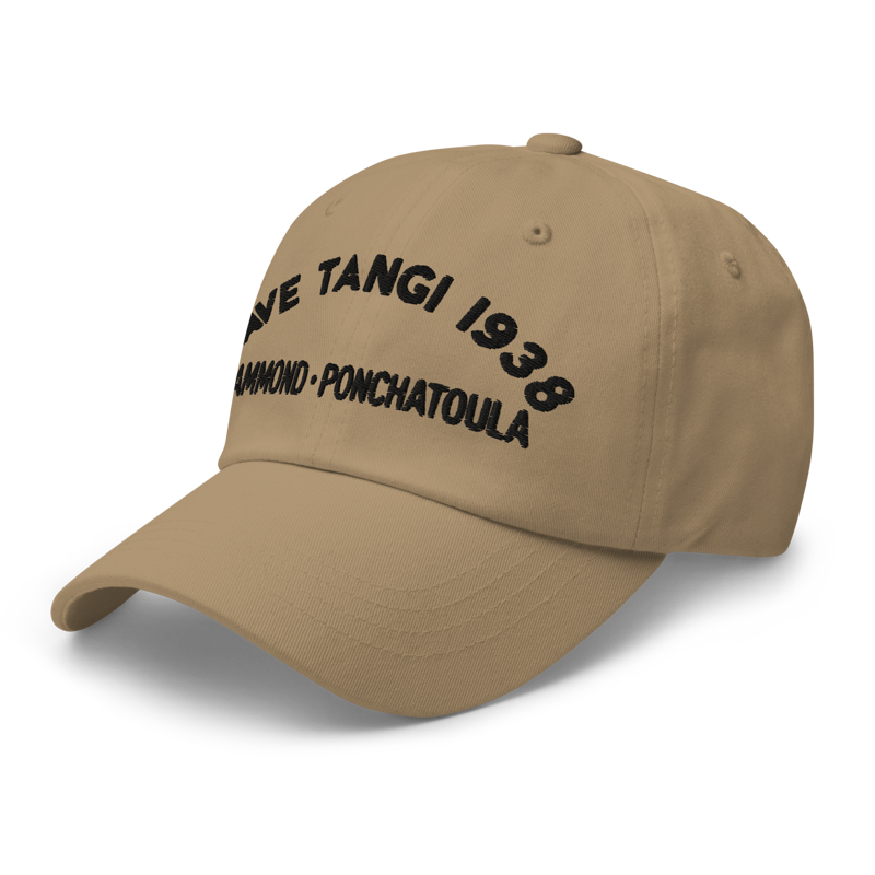 Cave Tangi Dad Hat — Khaki - View 4