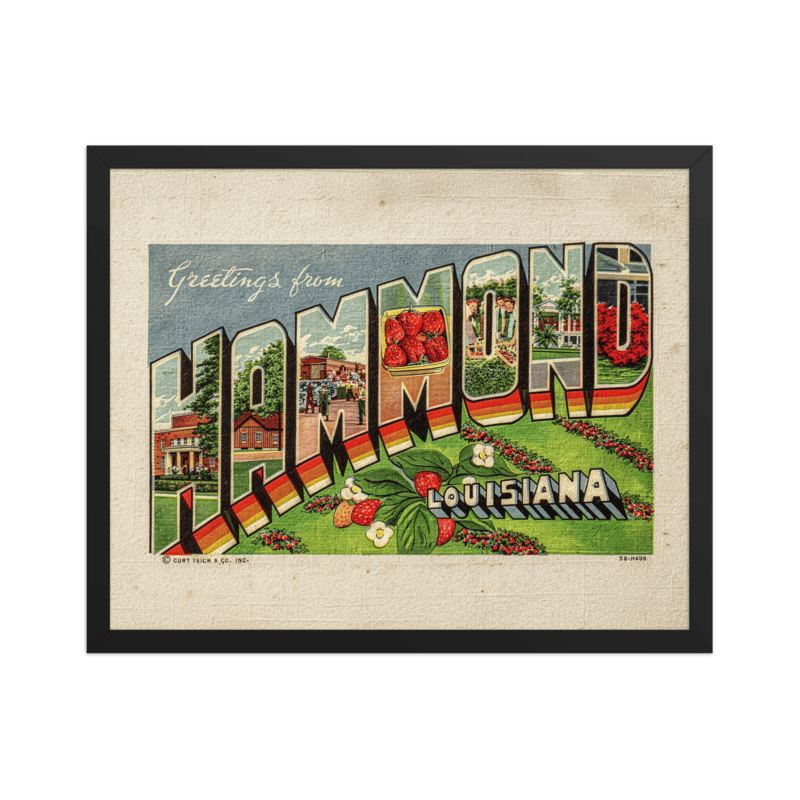 Greetings from Hammond 16x20