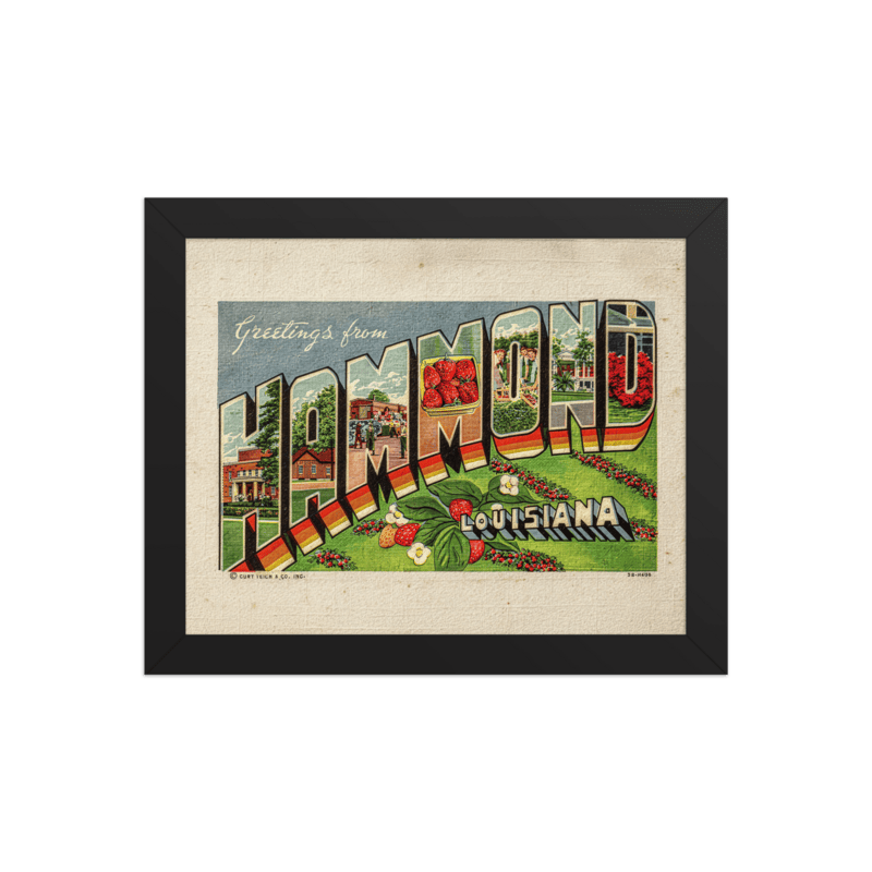 Greetings from Hammond 8x10