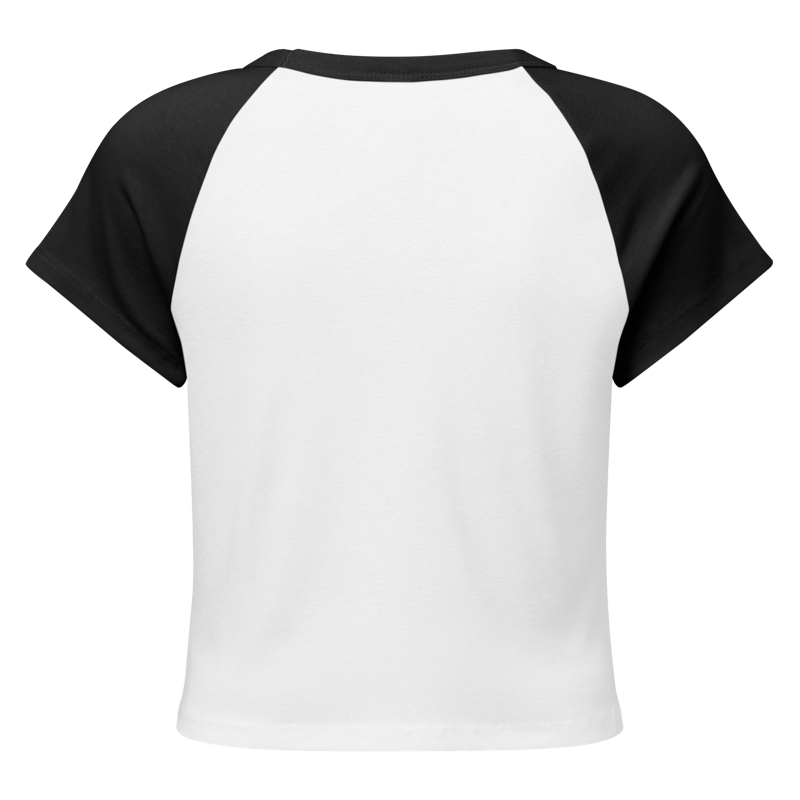 Retro Sketch Raglan Baby Tee - View 1