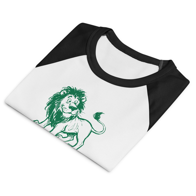 Retro Sketch Raglan Baby Tee - View 3
