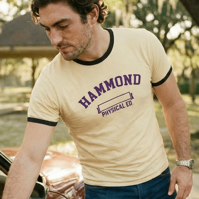 Hammond Phys Ed Ringer Tee - Angle