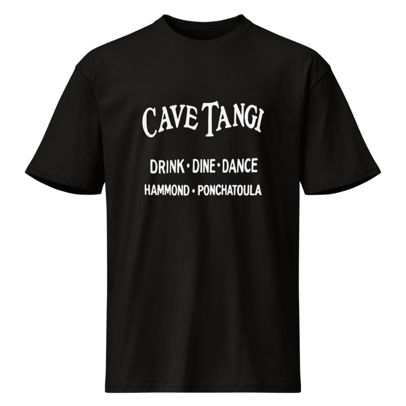 Cave Tangi Tee Black