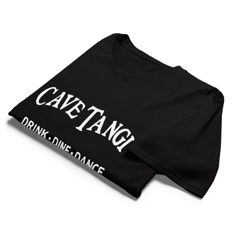 Cave Tangi Tee Black - View