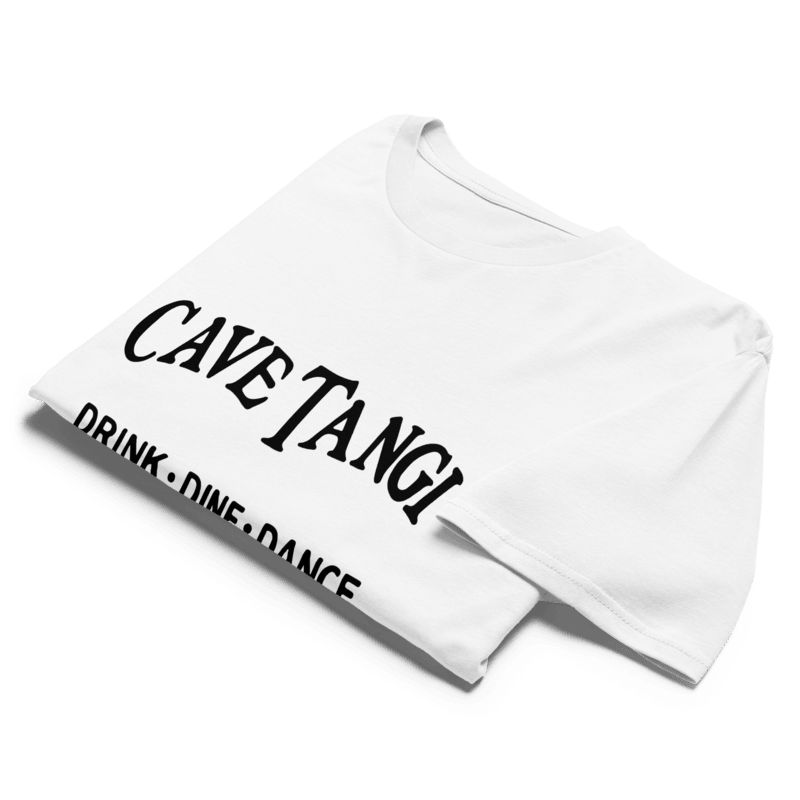 Cave Tangi Tee White - View